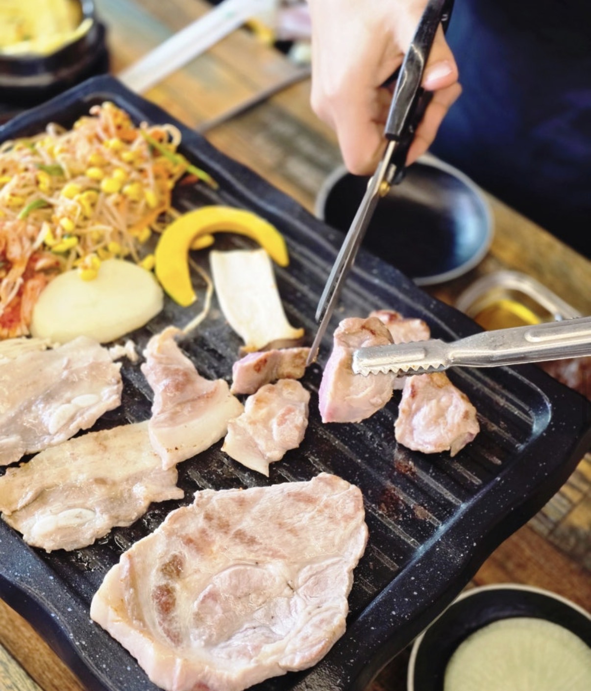 삼겹살 다양한 양념